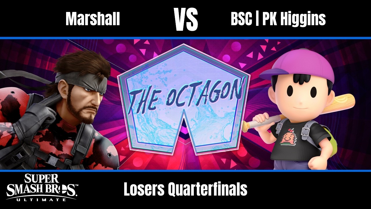 Marshall (Snake) vs BSC | PK Higgins (Ness) - Ultimate Losers Quarterfinals - Octagon #147