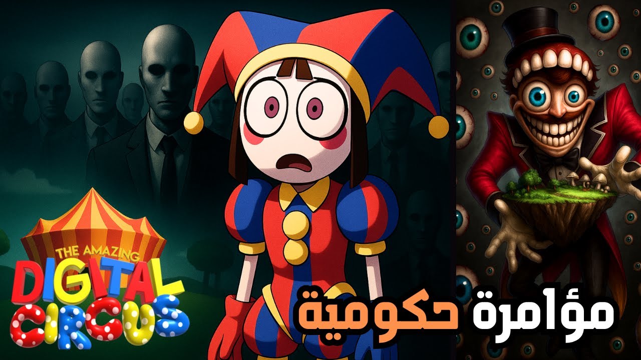 هل السيرك الرقمي المدهش مجرد كرتون؟ أم مؤامرة حكومية رقمية؟