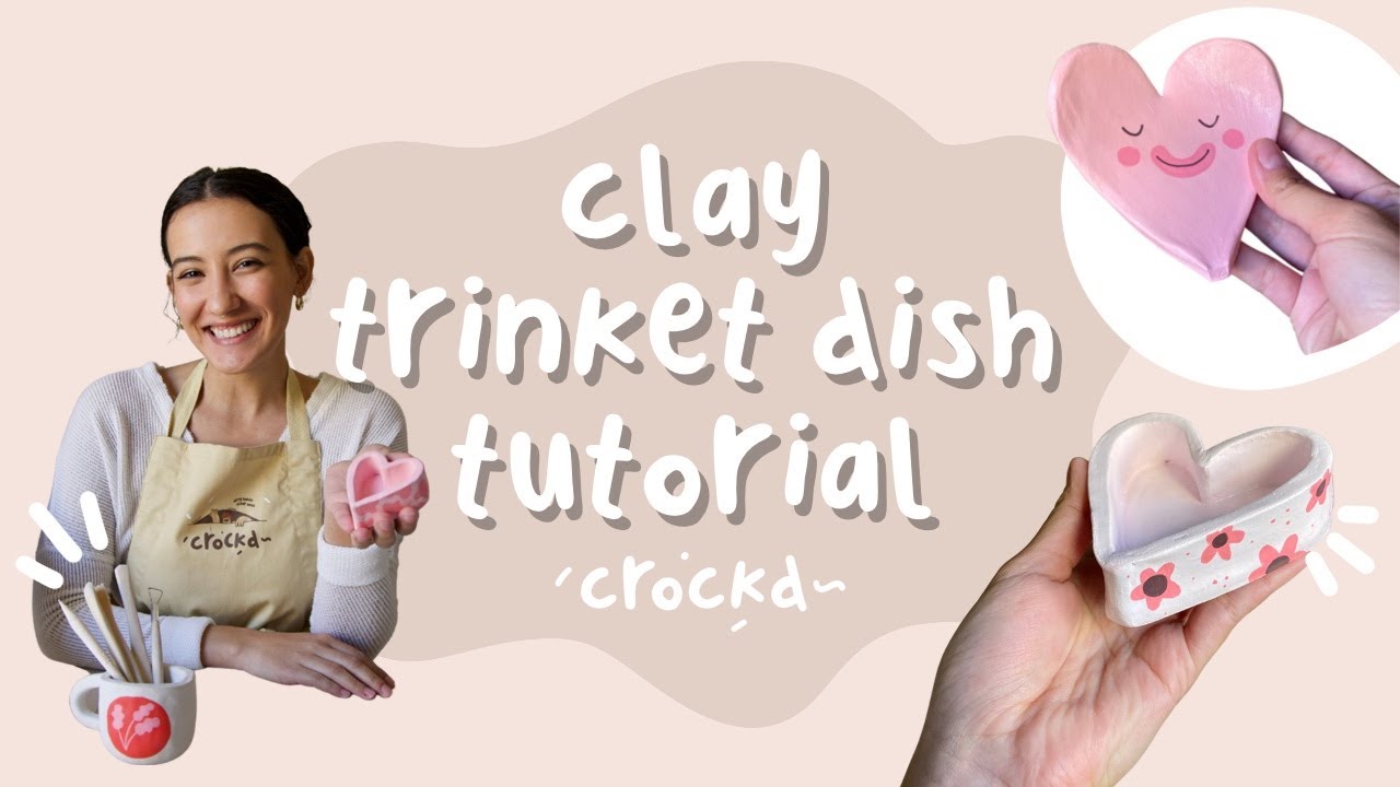 Clay Trinket Dish Tutorial | Learn TWO Methods in Under Four Minutes!