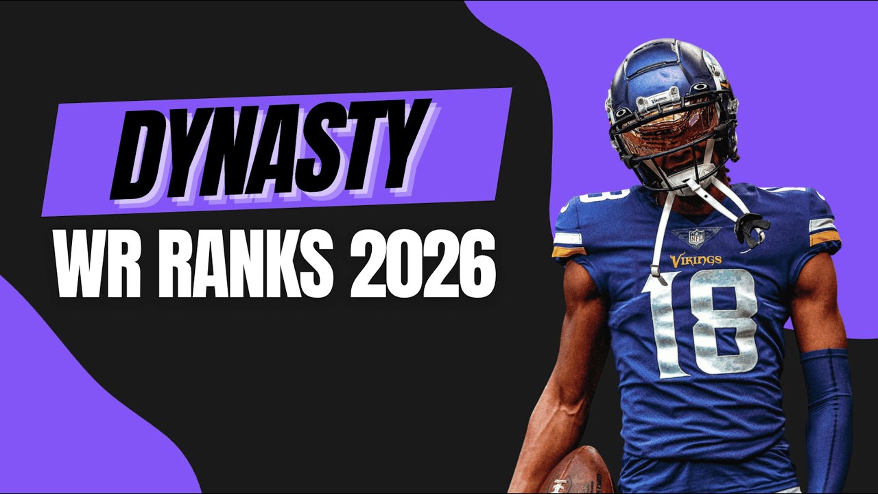 2026 DYNASTY WR RANKINGS (TOP 12)
