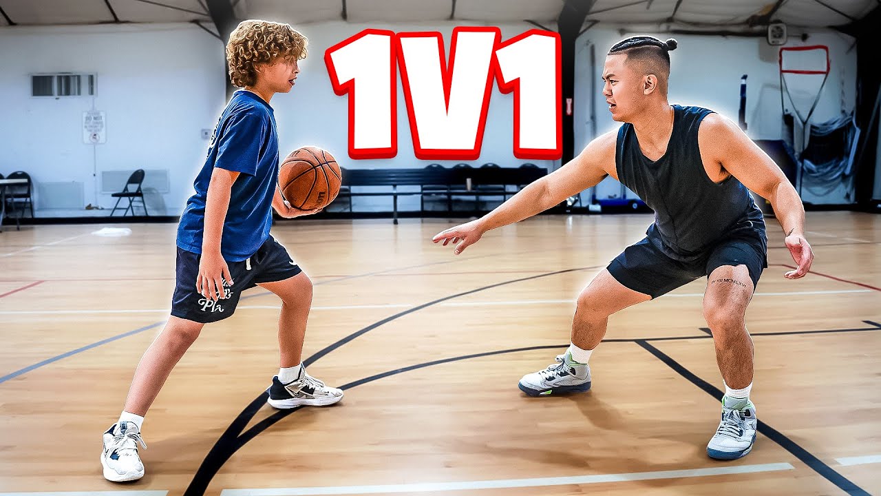 1 на 1 против 12-летнего подростка №1 в Техасе, Найлза Ньюмана!