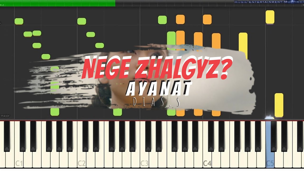 Ayanat - Nege zhalgyz - Piano Cover | Аянат - Неге Жалғыз - на пианино