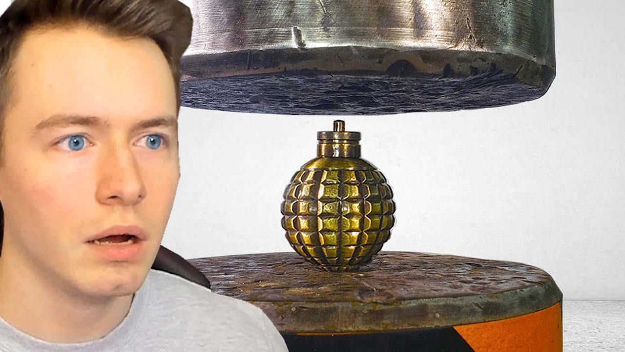 IDzock reagiert auf HYDRAULIKPRESSE zerst&ouml;rt alles!😳 #3