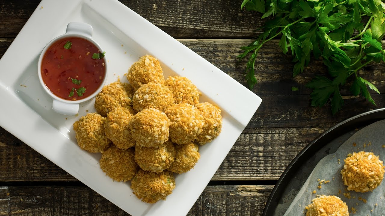 Baked Potato Cheese Balls Recipe