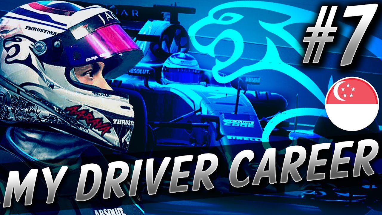 HUGE CRASH & ENGINE SMOKING! - F1 MyDriver CAREER S5 PART 7: SINGAPORE