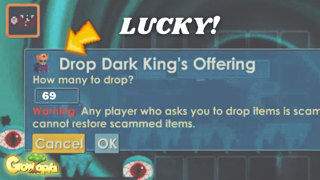 GROWTOPIA but only getting LUCKY on HALLOWEEN