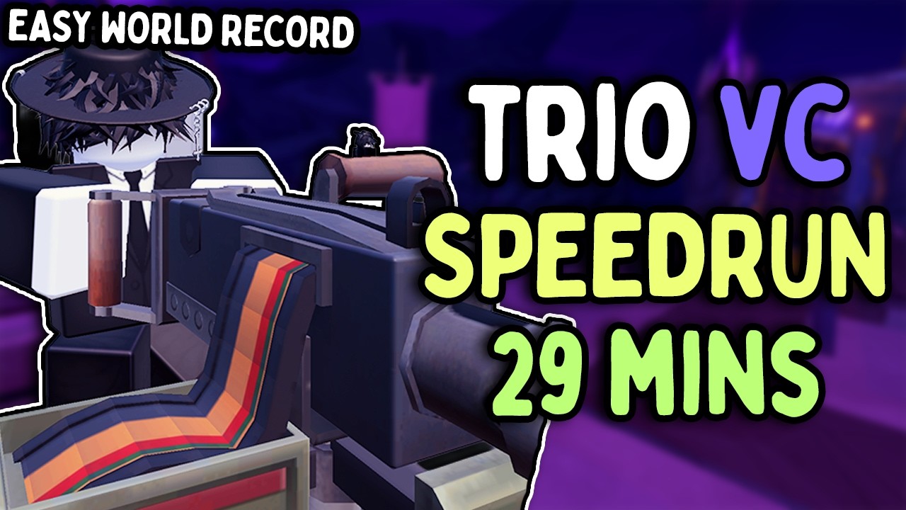 [Easy World Record] Trio Voidcore Speedrun in 29:34  | TDS Voidcore