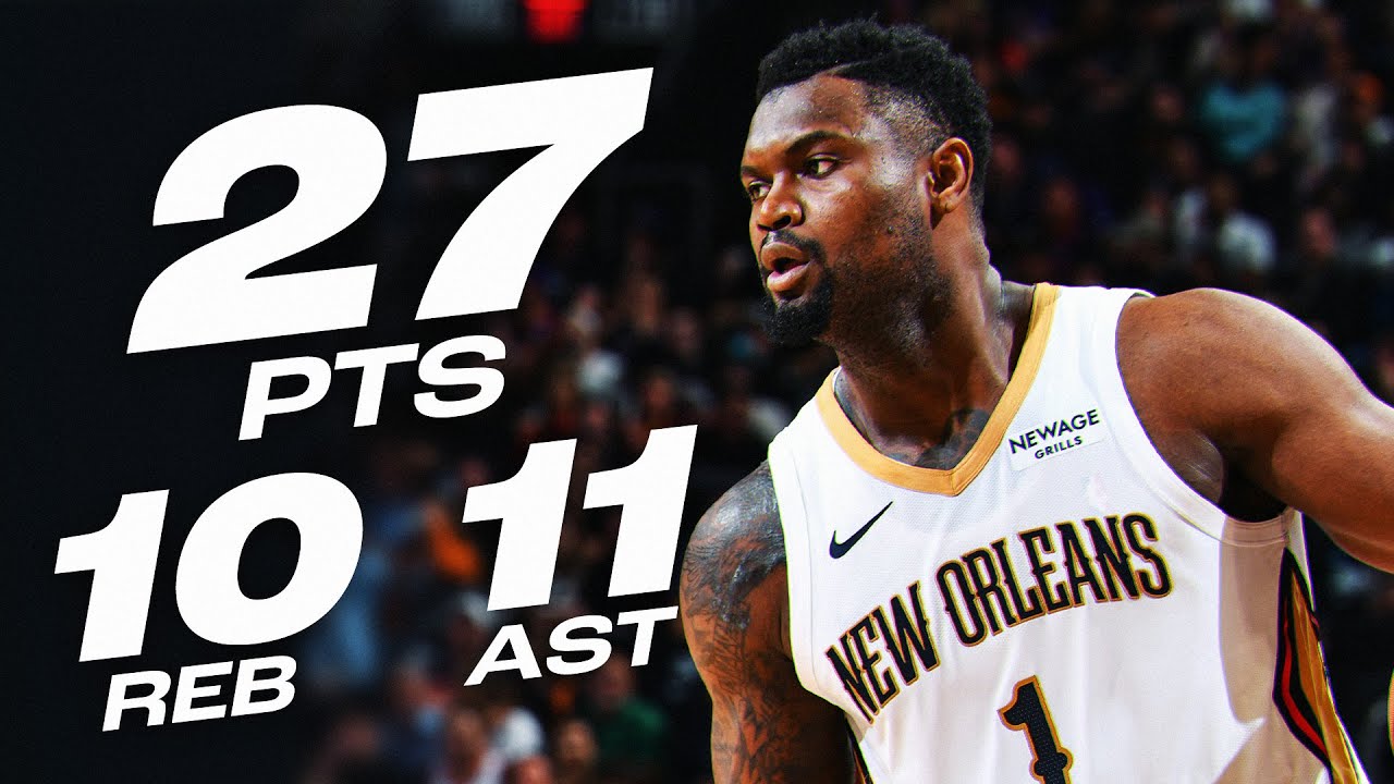 Zion Williamson Gets His First CAREER TRIPLE-DOUBLE In Phoenix | February 27, 2025