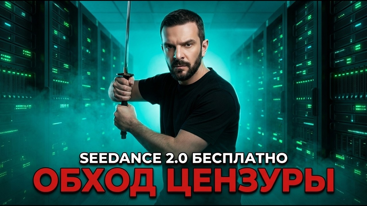 Обходим ограничения SEEDANCE 2.0 Как убрать цензуру и добавить свое лицо бесплатно