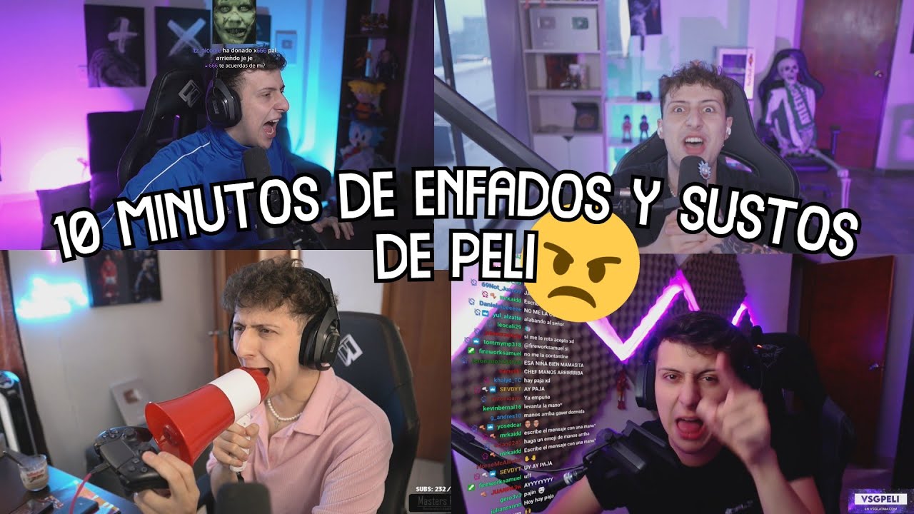 10 MINUTOS DE ENFADOS Y SUSTOS DE @Pelicanger