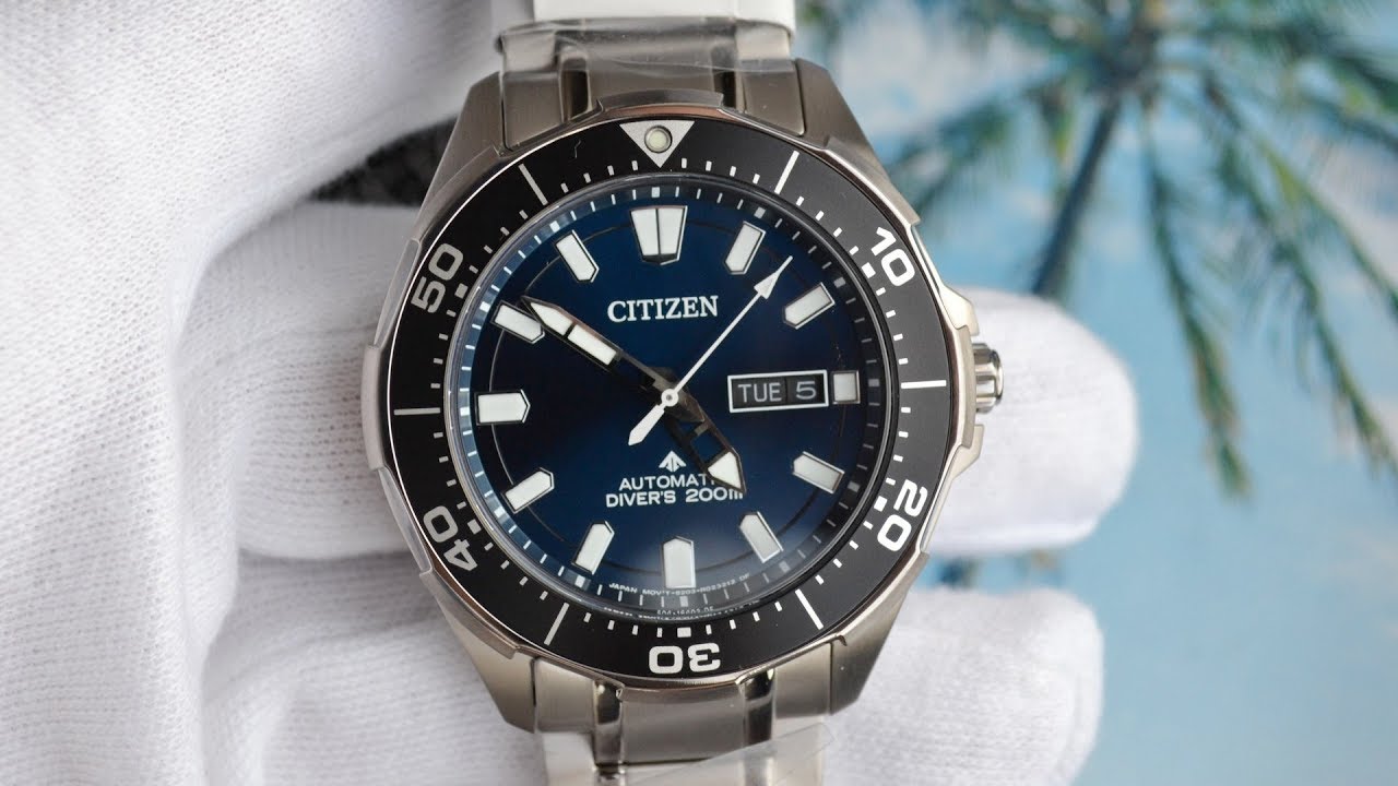 Обзор Citizen NY0070-83L Promaster / сравнение с SBDC033 Sumo / модель 2017 года