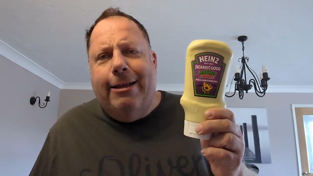 Heinz scarily good monster munch pickled onion mayo review