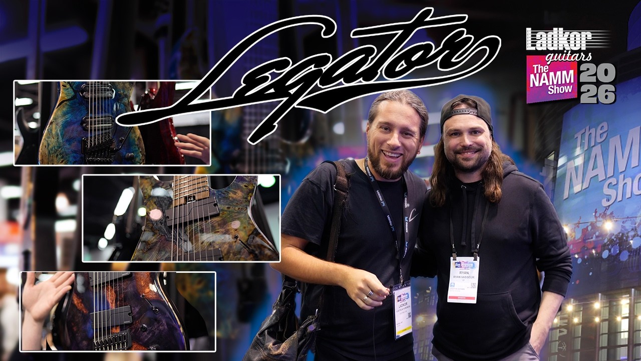 Legator at NAMM Show 2026 - new models and best sellers
