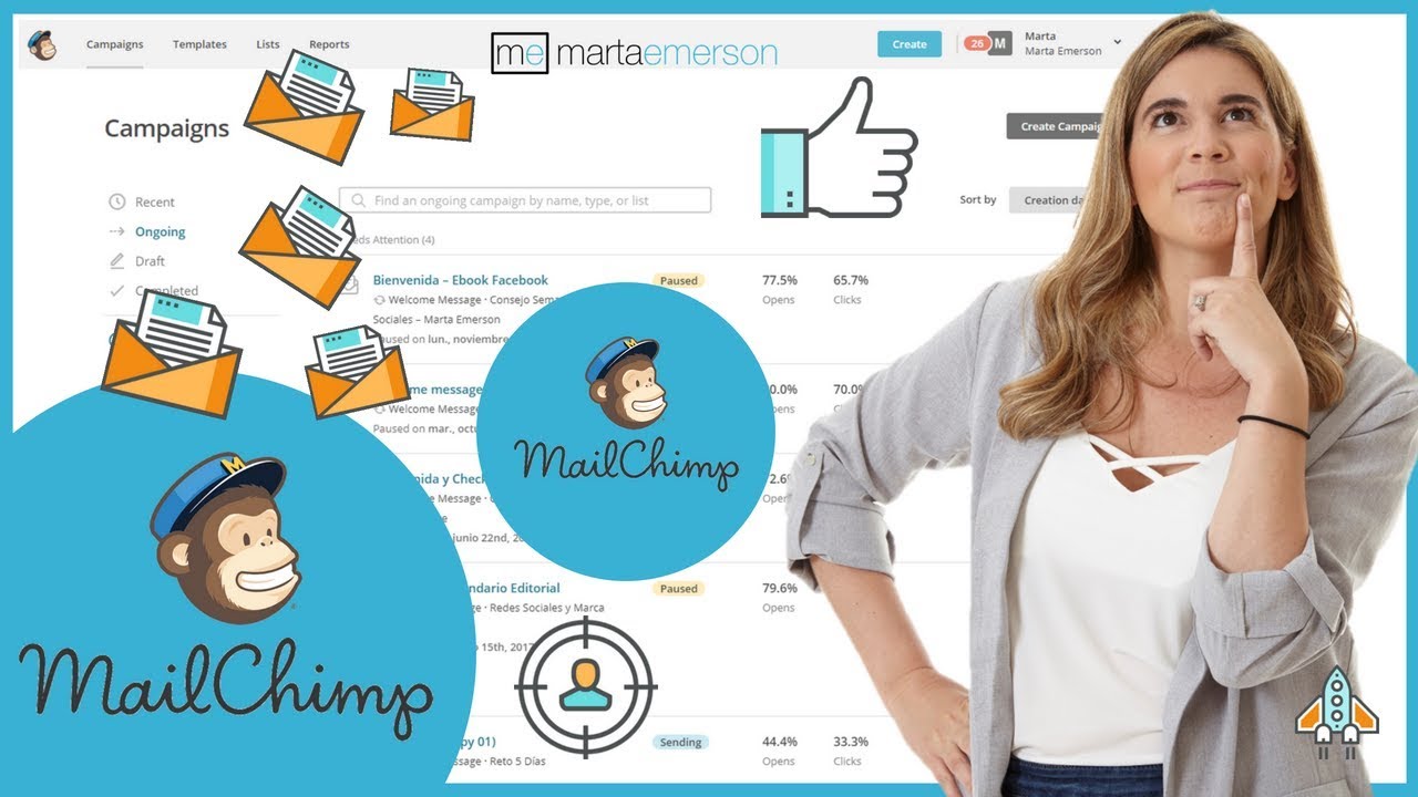 📧 TUTORIAL DE MAILCHIMP: crear listas, grupos, segmentos y autoresponders