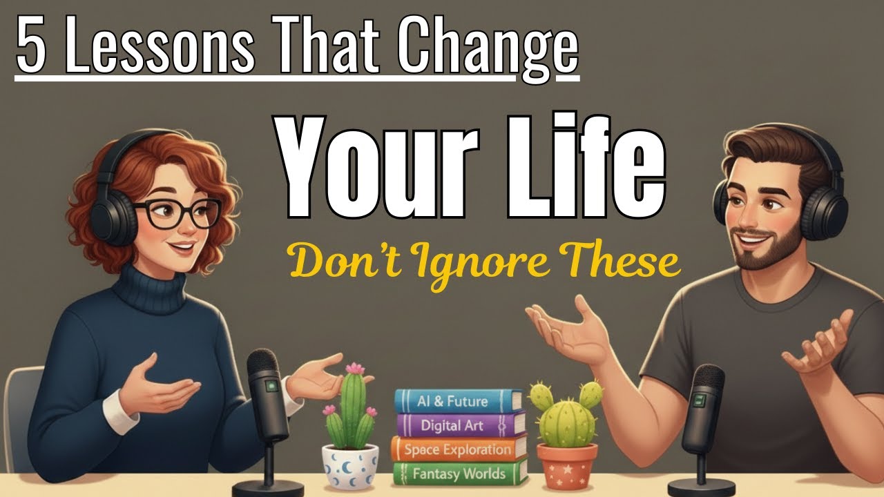 5 Life Lessons You Must Learn Before It’s Too Late | A Motivation Podcast for Beginners