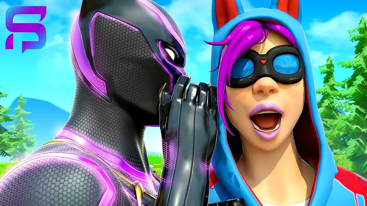 BLACK PANTHER'S SISTER SPREADS LIES about him CHEATING... ( Fortnite  )