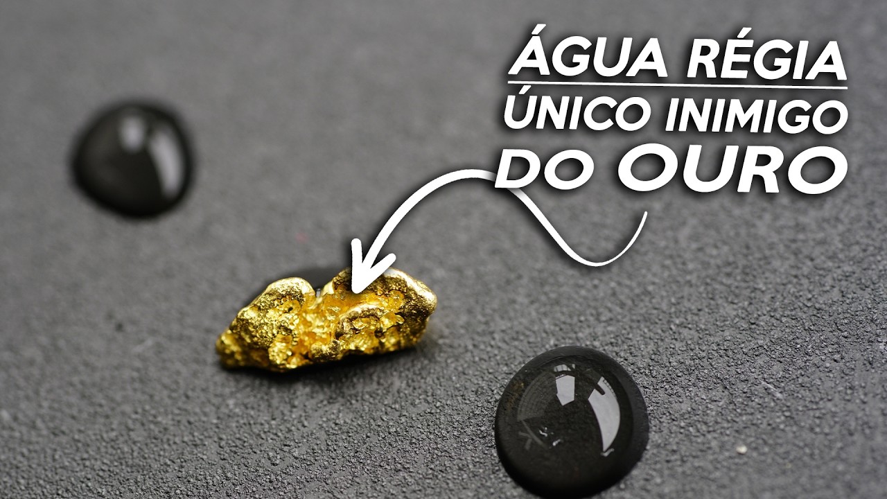 Por que o OURO é imune à FERRUGEM? O segredo do OURO para não ENFERRUJAR.