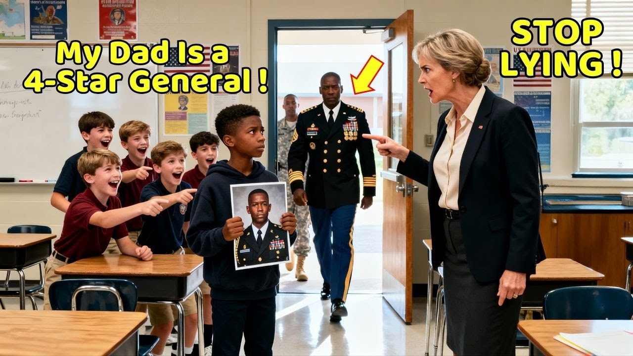 Teacher Tore Up a Black Boy’s Homework: “Your Dad Can’t Be a General” — Then a 4-Star General Walked