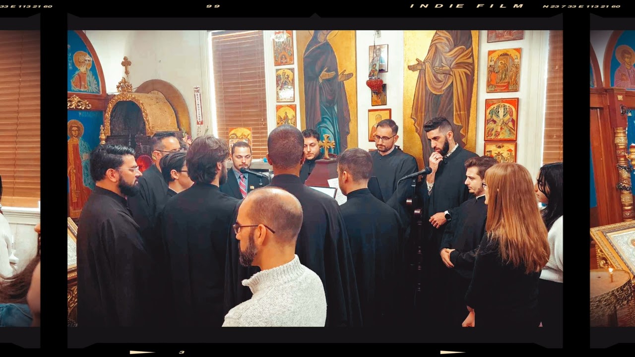 Cherubic Hymn 2nd Mode - English (Karamanis) - Sons of Antioch Byzantine Choir