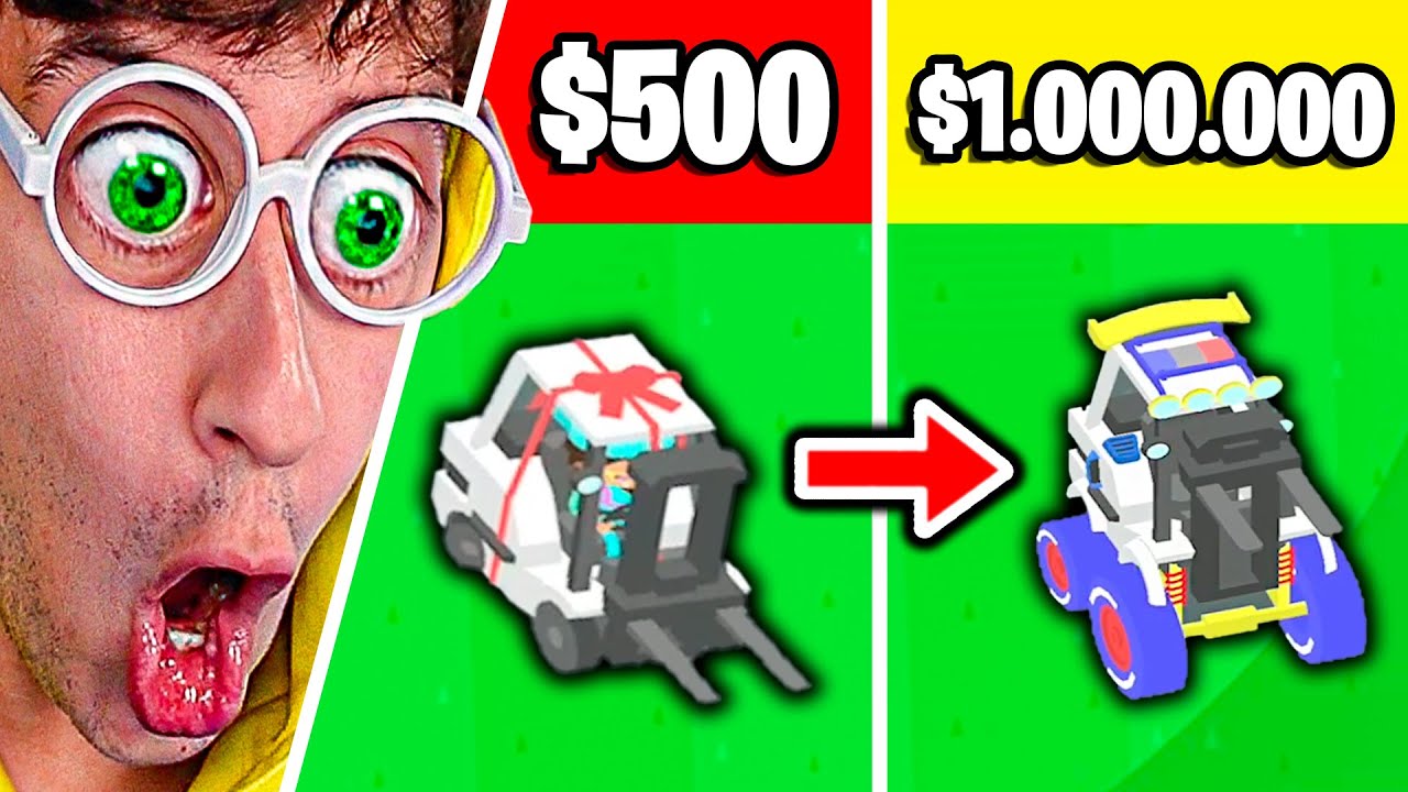 Tuneo de 500$ a 100.000$ 🤑!! (Nuevo Coche Policía 🚨👮‍♂️) - Sneaky Sasquatch #174 TEKENDO
