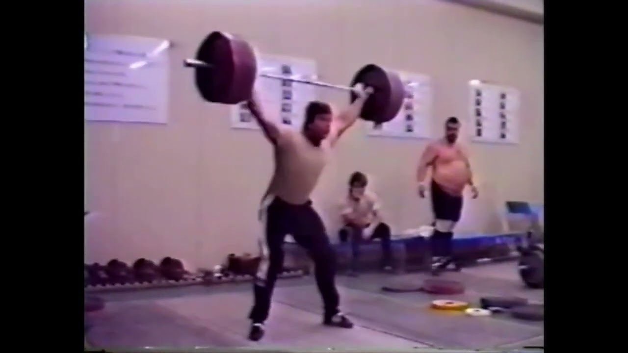 Stefan Botev training 1988