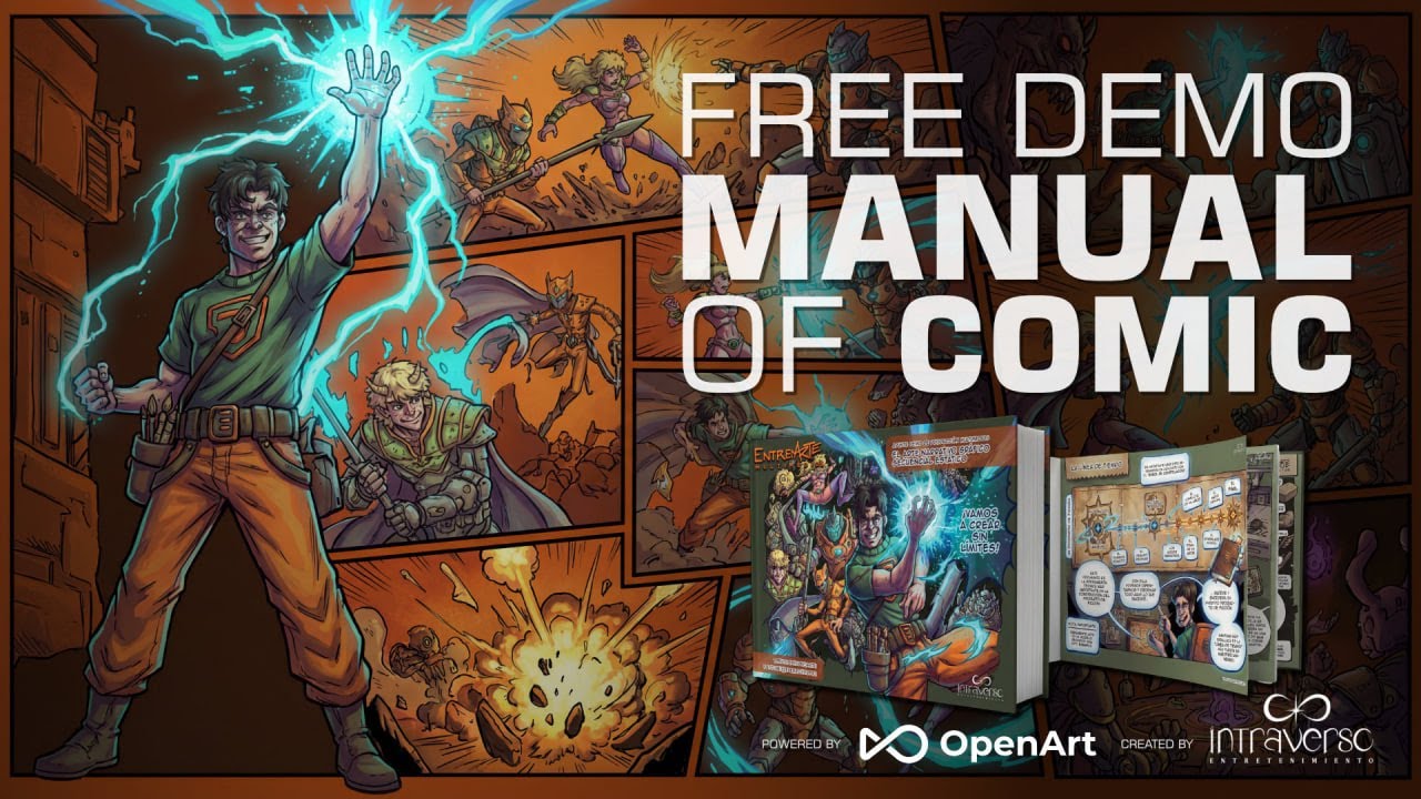 #OPENART #FREECOMICMANUAL ENTRENARTE/INTRAVERSO