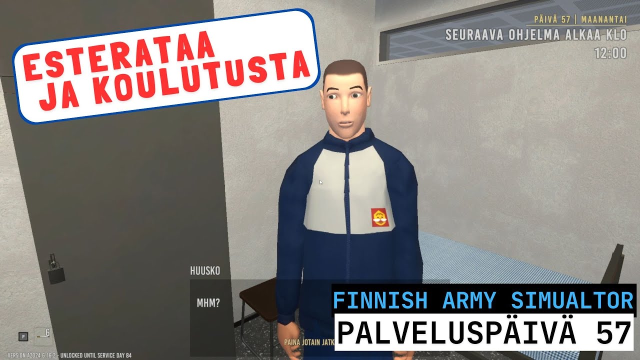 Esterataa ja Koulutusta | Finnish Army Simulator | Palvelusp&auml;iv&auml; 57
