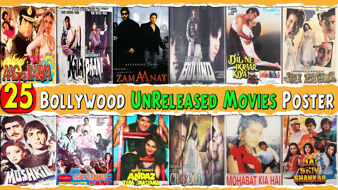 Bollywood Unreleased movies Posters episode - 1 | Bollywood Unreleased or Shelved Hindi Films List