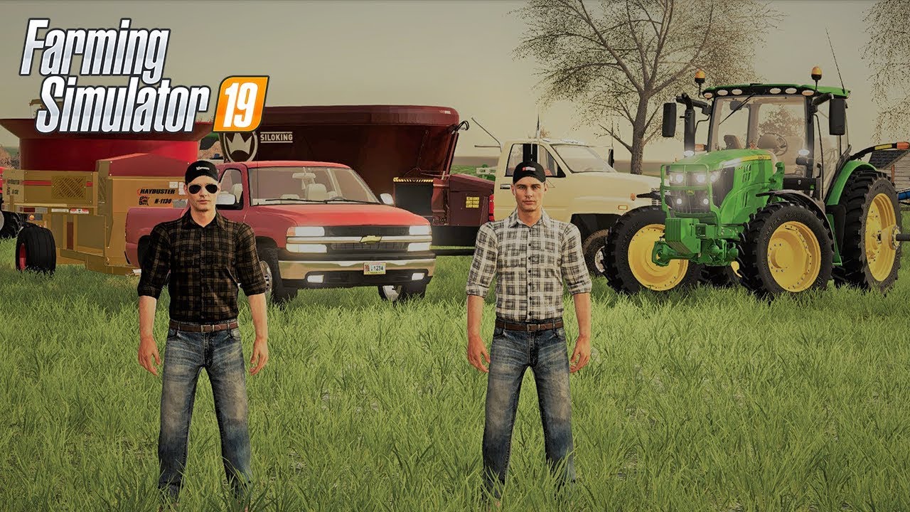 WE SPENT $100,000 AT A FARMERS AUCTION - COUNTY LINE SEASONS FS19 (ROLEPLAY)