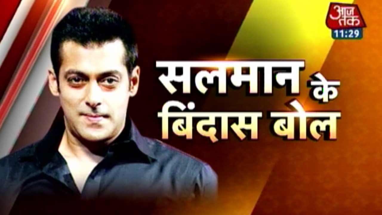 Salman, Jacqueline 'kick' a storm in Aaj Tak studio