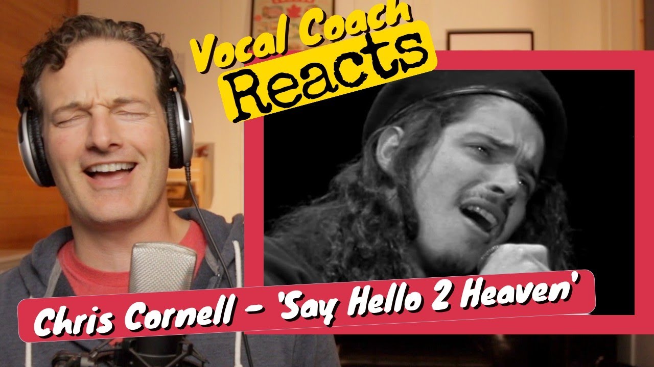 Vocal Coach Reacts - Chris Cornell 'Say hello 2 heaven'