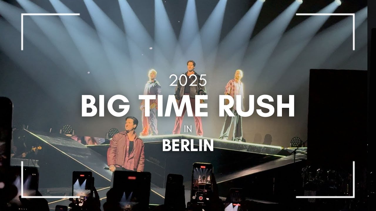 КОНЦЕРТ BIG TIME RUSH В БЕРЛИНЕ🎤✨