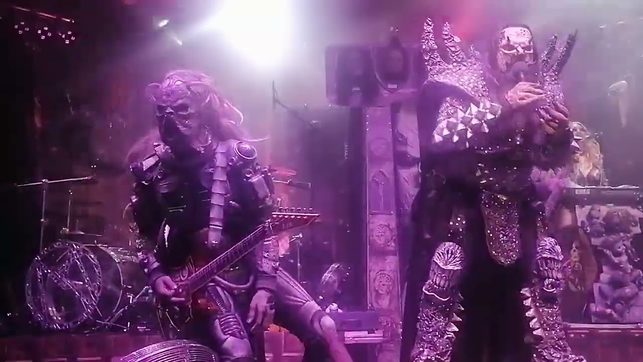 Lordi - Intro + Abusement Park (Premier) - Barba Negra - 2022.10.12.