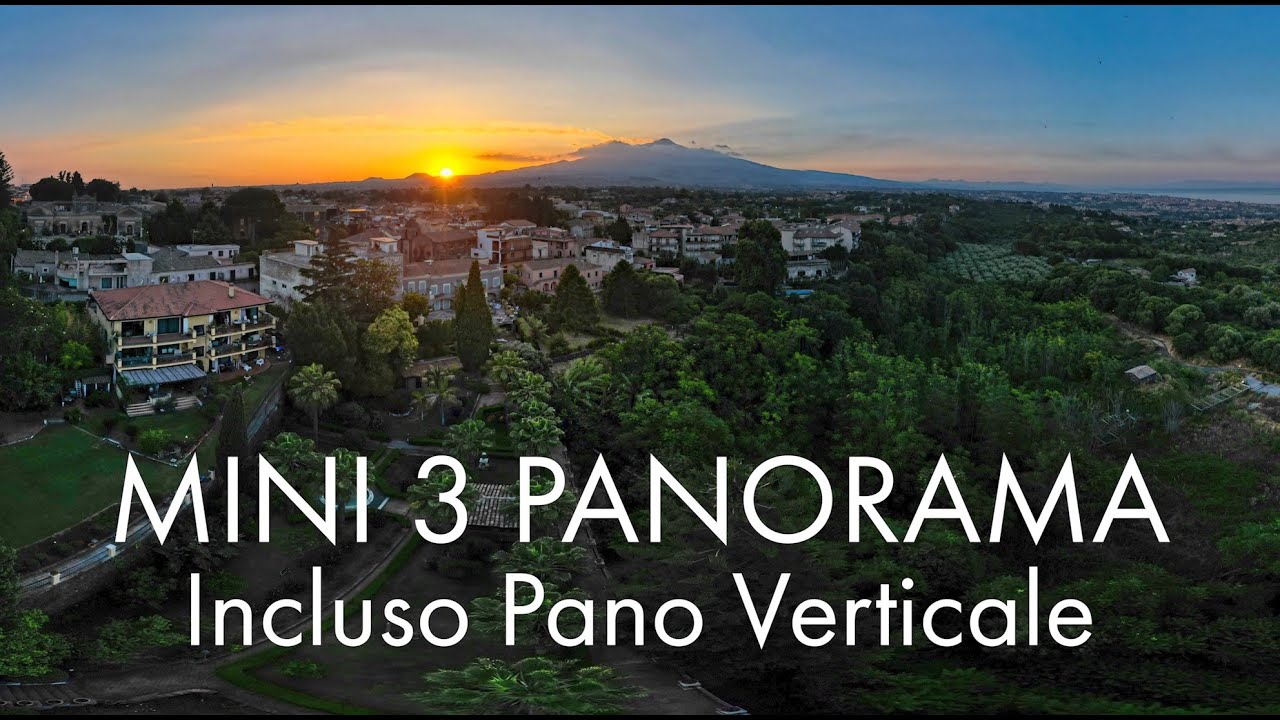 DJI Mini 3 Pro Modalita Panorama