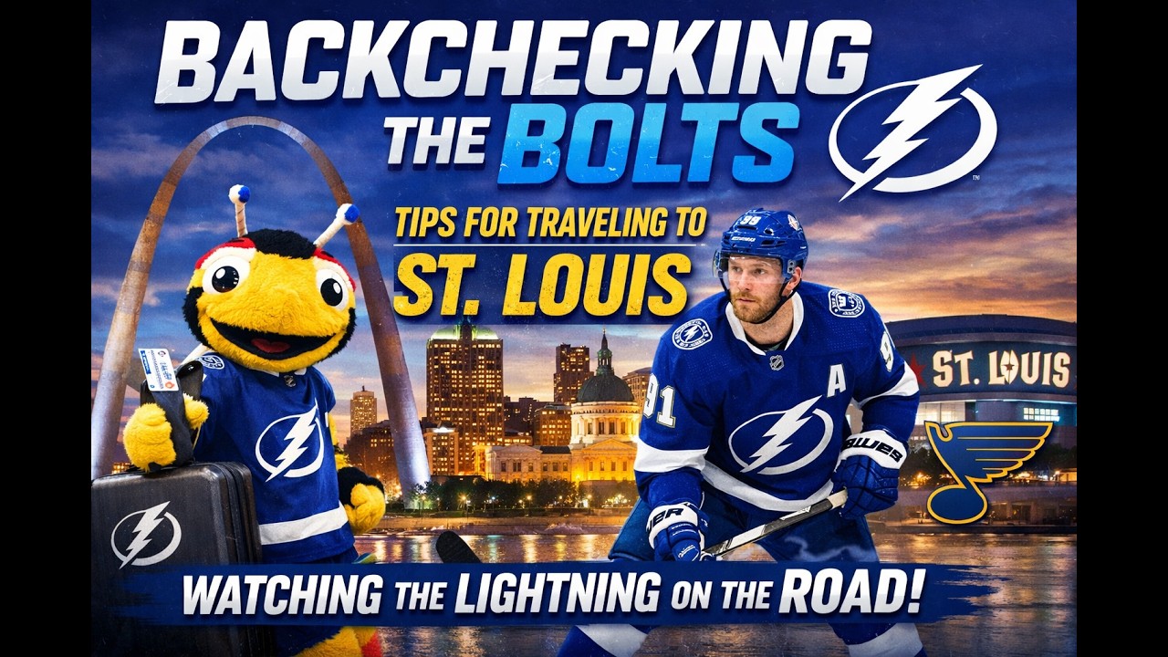 Backchecking the Bolts 2-10-26 - Olympics, Roster Moves and St. Louis Travel