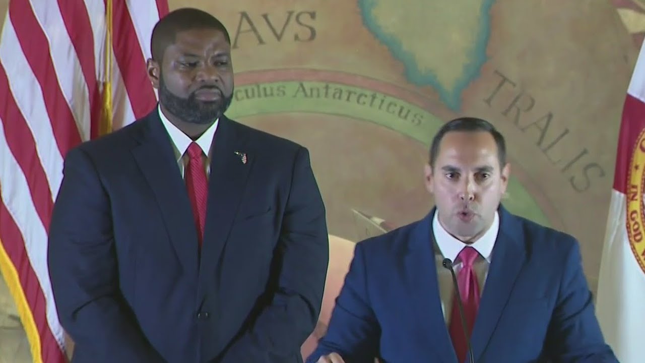 Republican candidate for Florida governor Byron Donalds selects Bryan Avila as running mate
