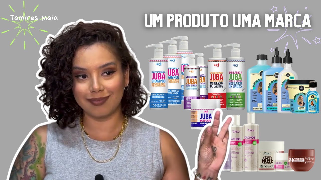UM PRODUTO UMA MARCA - O QUE EU NÃO VIVERIA SEM DE MARCAS FAMOSAS NACIONAIS - Tamires Maia