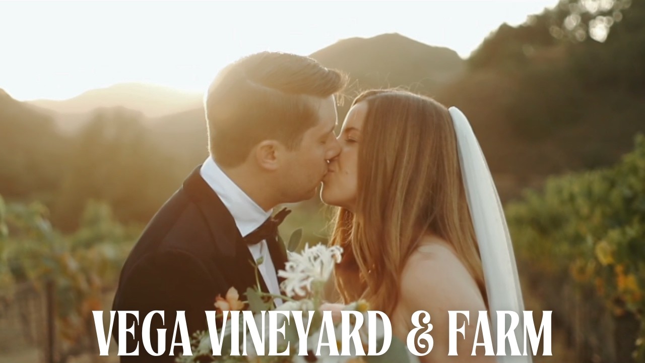 Vega Vineyard and Farm Wedding | Agricultural Beauty Meets Vineyard Celebration | Agape Films
