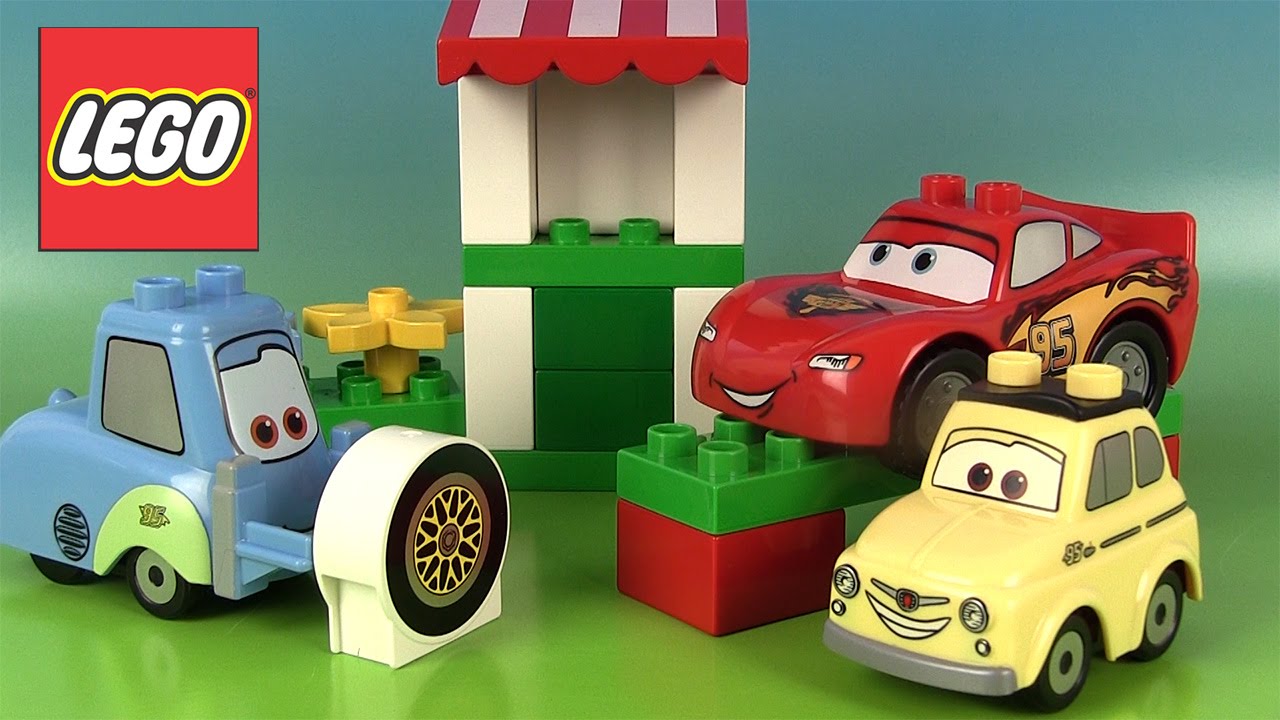Disney Cars Luigi et Guido en Italie Jeu de Construction