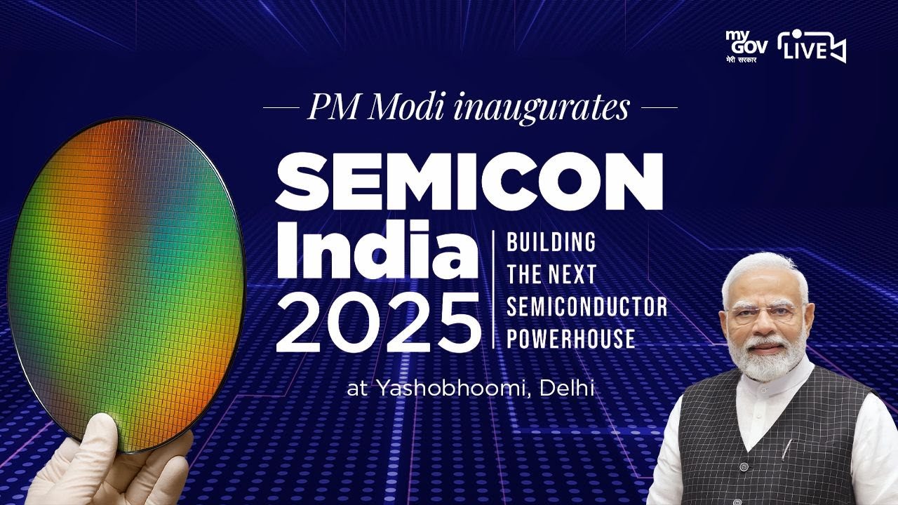 LIVE: PM Modi inaugurates Semicon India 2025 at Yashobhoomi, Delhi