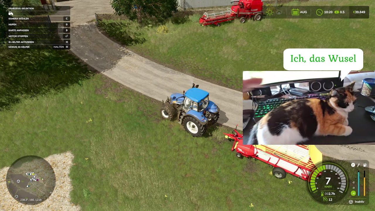 Farming Simulator 25 S4E9 Aug wir müssen unsere Felder Gruppern, Karte Kinlaig -deutsches let´s play