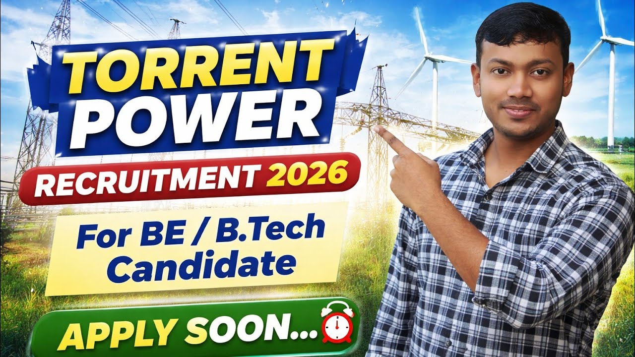 Torrent Power New Vacancy 2026 | Power Plant Jobs 2026