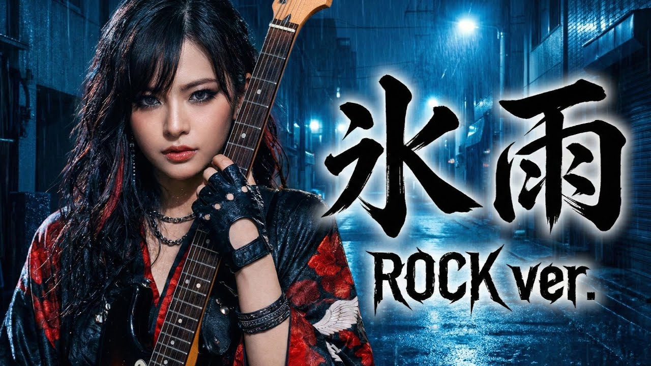 氷雨（日野美歌）｜昭和の名曲をロックアレンジで再解釈