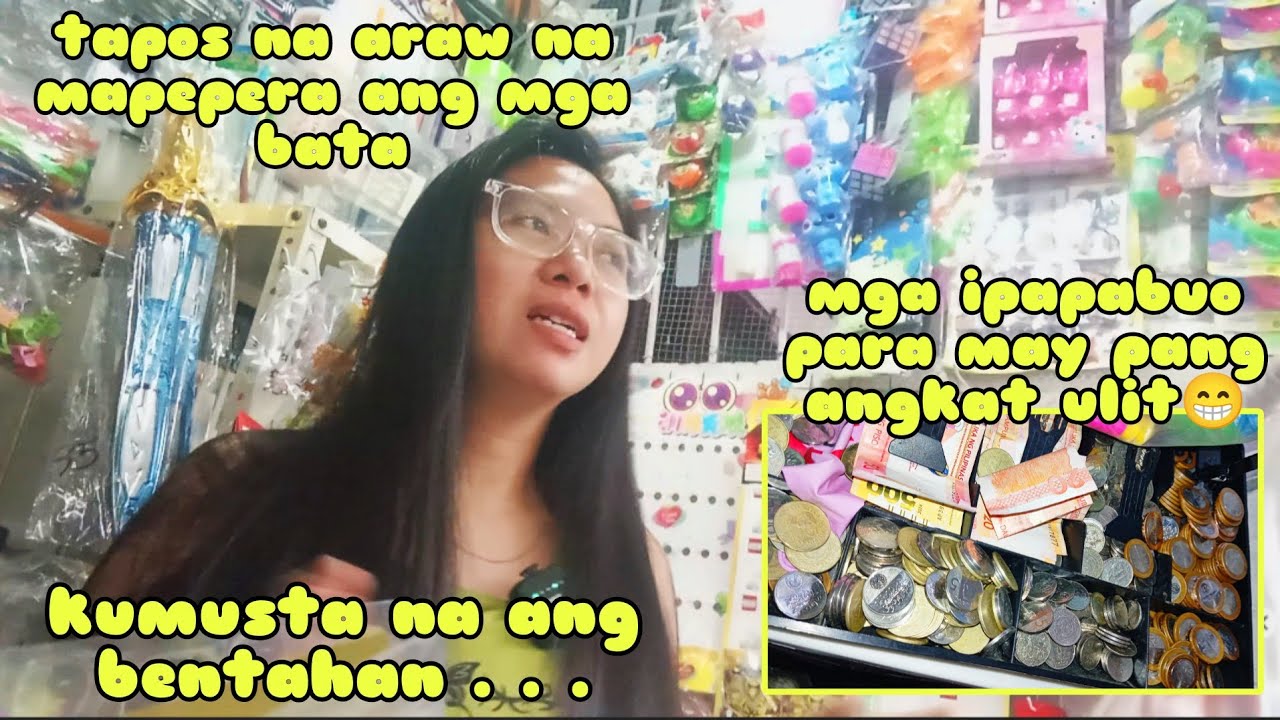 Natapos na ang araw na mapepera ang mga bata|di baling kunti basta araw araw may benta