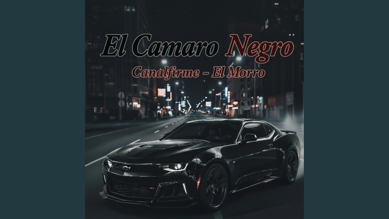 El camaro negro