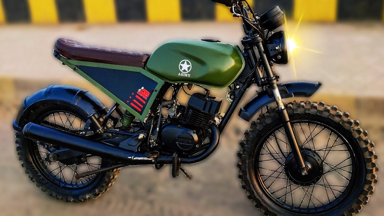 Suzuki max 100 modify 2021 ( looking scrambler)