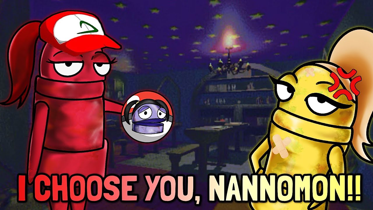 R.E.P.O IF NANNO WAS A POKEMON..BETWEEN ME AND YOU I WOULD NOT CHOOSE NANNO