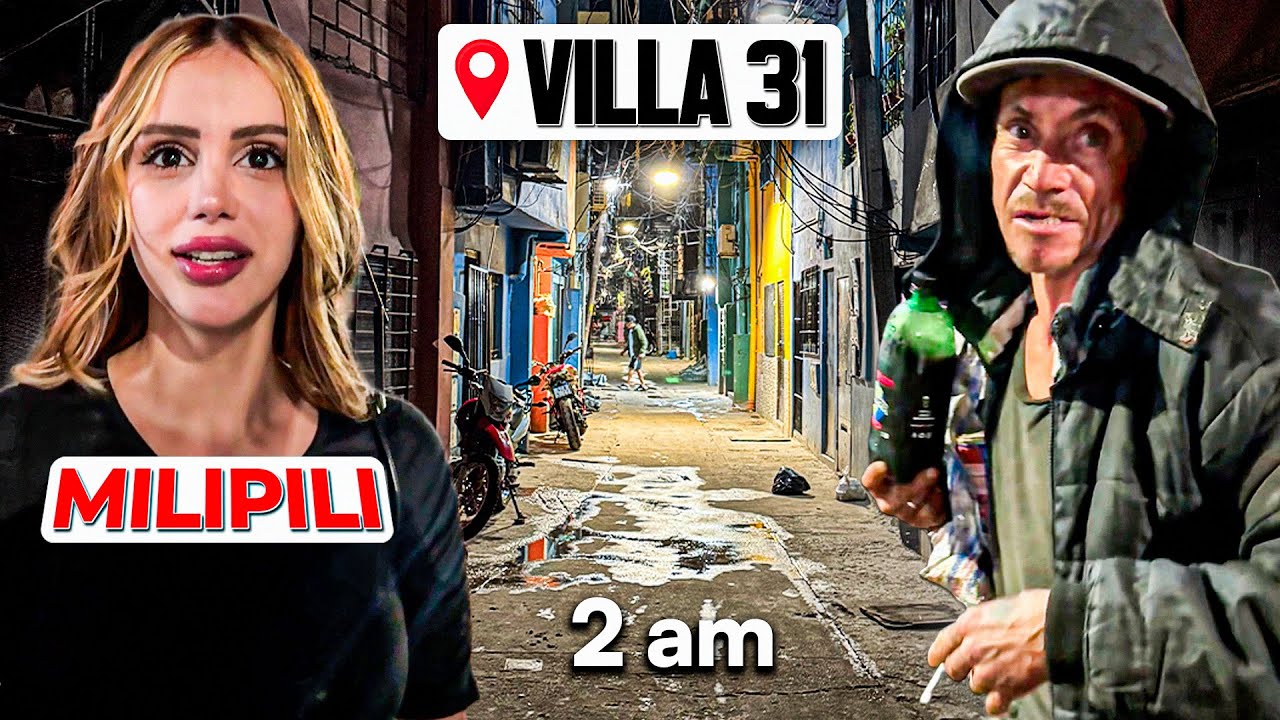AS&Iacute; es la VILLA 31 de NOCHE: el BARRIO m&aacute;s PELIGROSO de ARGENTINA