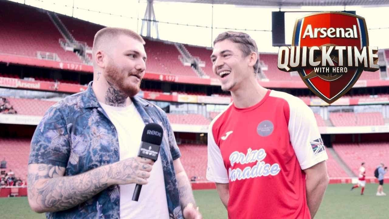 QuickTime | Hero Fiennes Tiffin (Catching up at Arsenal)
