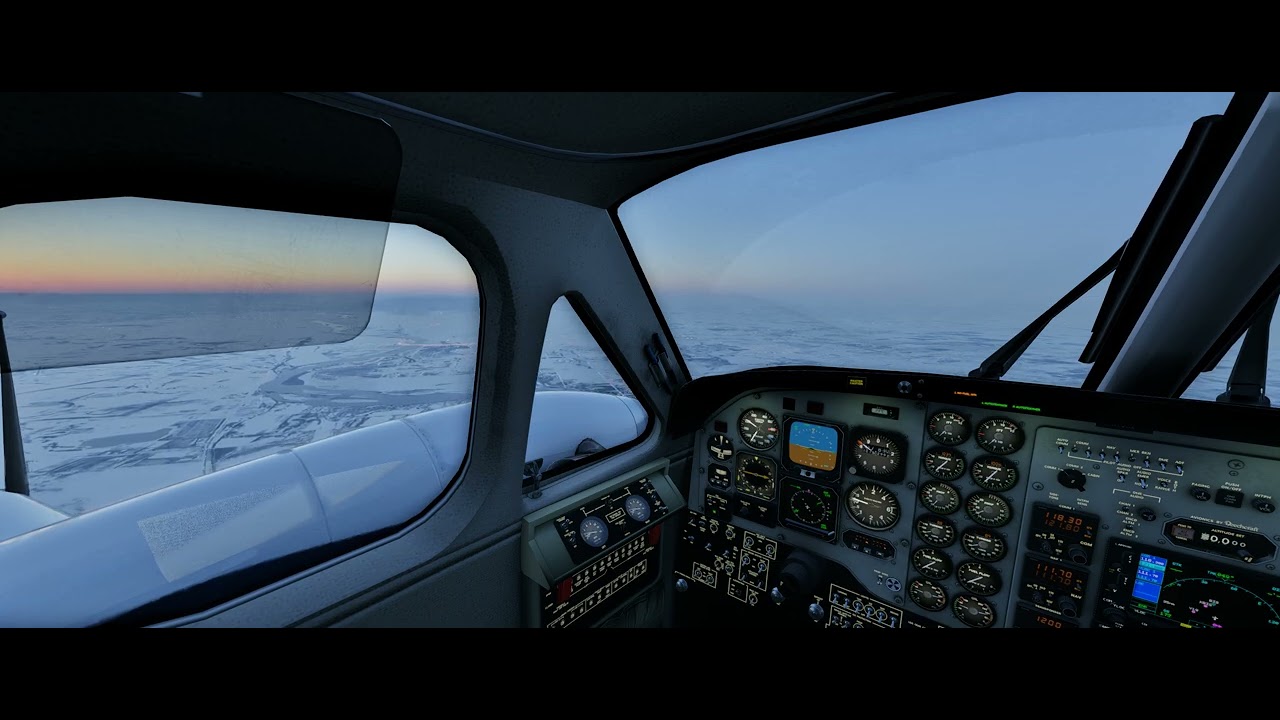 X Plane 12 KBIS COLD AND ICEY